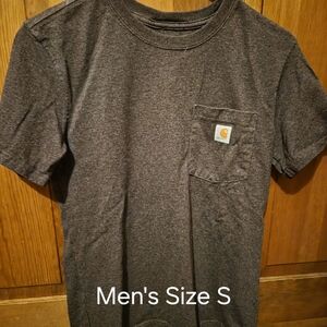 Carhartt Men's Dark Gray Short Sleeve Shirt